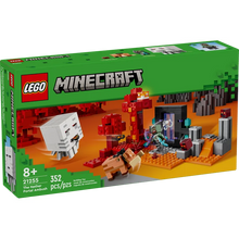 Load image into Gallery viewer, LEGO® Minecraft 21255 The Nether Portal Ambush (352 pieces)