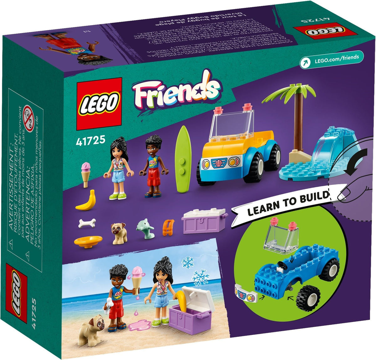LEGO® Friends 41725 Beach Buggy Fun (61 pieces) – AESOP'S FABLE