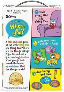 Dr. Seuss Thing 1 and Thing 2 Where are You?