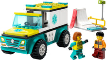 Load image into Gallery viewer, LEGO® CITY 60403 Emergency Ambulance (79 pieces)