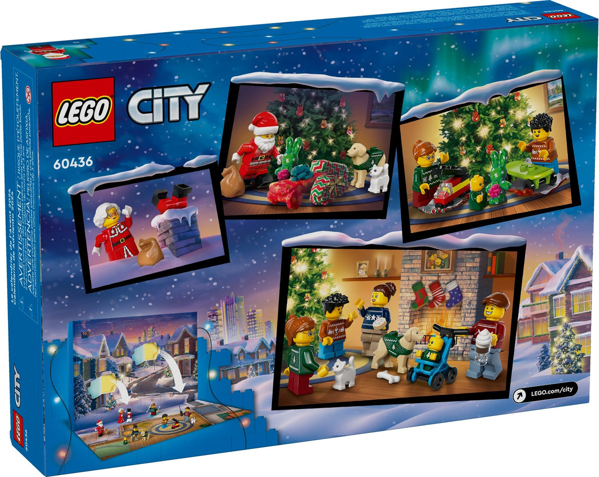 LEGO® CITY 60436 Advent Calendar (195 pieces) 2024 Edition