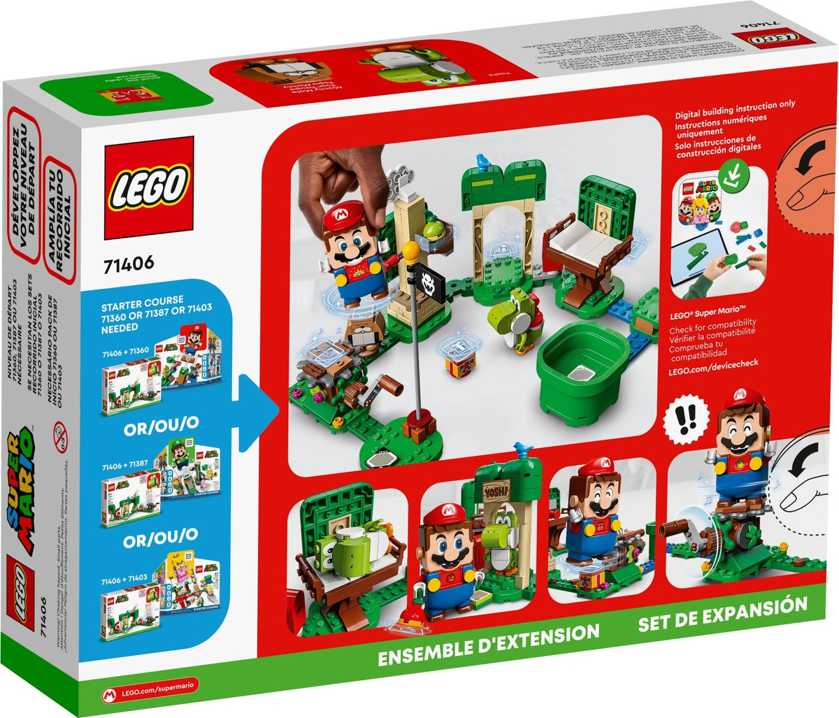LEGO® Super Mario 71406 Yoshi's Gift House (246 pieces) Expansion