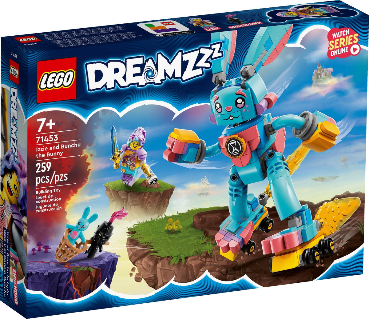 LEGO® DreamZzz™ 71453 Izzy and Bunchu the Bunny (259 pieces