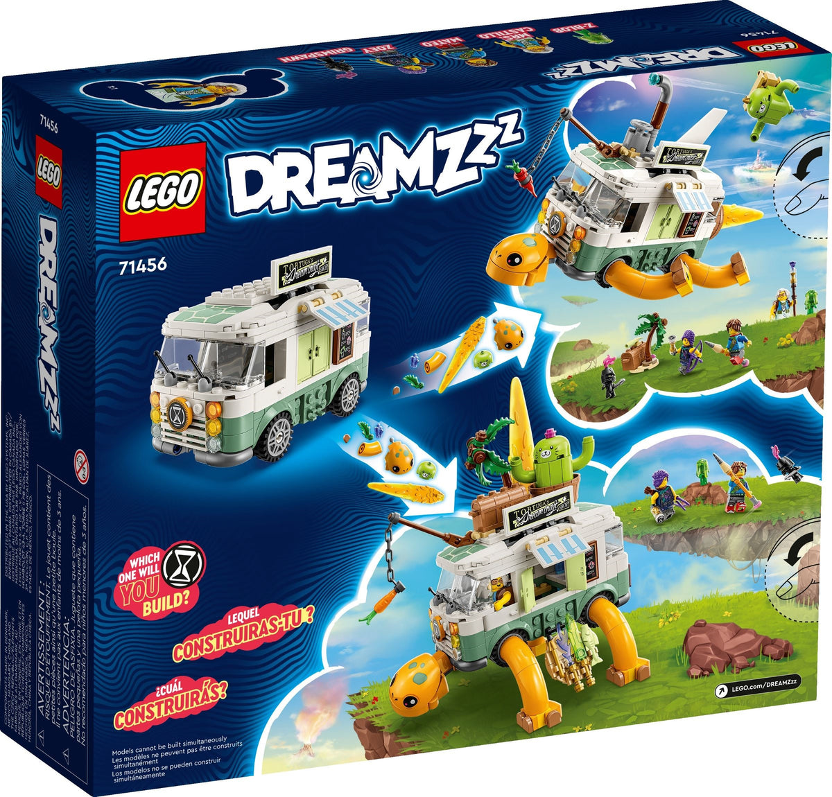 k LEGO® DreamZzz™ 71456 Mrs. Castillo's Turtle Van (434 pieces
