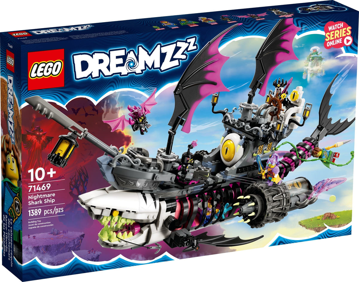LEGO® DreamZzz™ 71469 Nightmare Shark Ship (1389 pieces) – AESOP'S