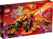 Load image into Gallery viewer, LEGO® NINJAGO® 71773 Kai's Golden Dragon Raider (624 pieces)