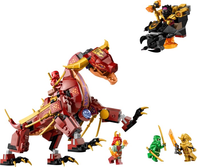 LEGO® Ninjago 71793 Heatwave Transforming Lava Dragon (479 pieces