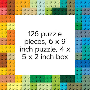 LEGO® Mystery Minifigure Mini Puzzle (GREEN)