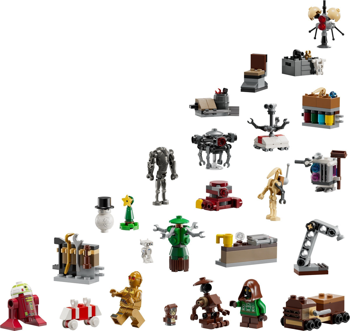 Set de construction Lego 75418 Advent Calendar 2025 Star Wars 263 Pièces main image 1