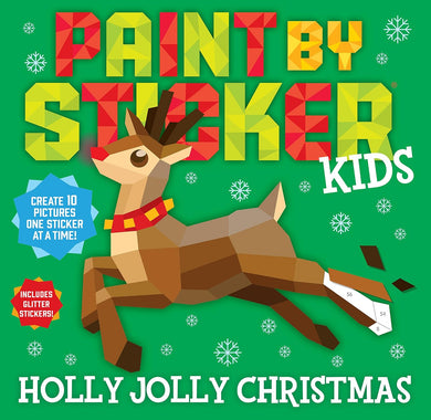 Paint by Sticker Kids: Holly, Jolly Christmas