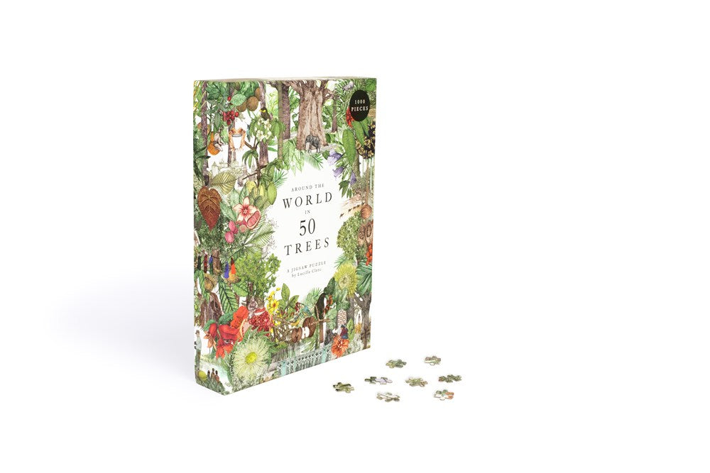 Around the World in 50 Trees Puzzle (1000 pieces) – AESOP'S FABLE