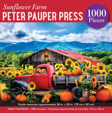 Load image into Gallery viewer, Sunflower Farm Jigsaw Puzzle (1000 pieces)