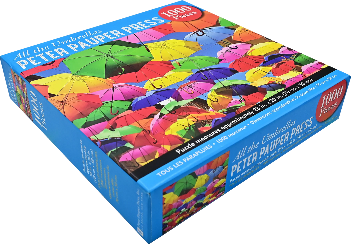 All the Umbrellas Jigsaw Puzzle (1000 pieces) AESOP'S FABLE