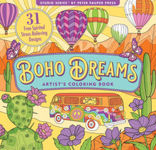 Load image into Gallery viewer, Boho Dreams (Artist&#39;s Coloring Book)