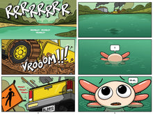 Load image into Gallery viewer, Max, a Little Axolotl #1 (An Original Graphic Novel)