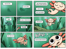 Load image into Gallery viewer, Max, a Little Axolotl #1 (An Original Graphic Novel)