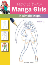 Load image into Gallery viewer, How to Draw Manga Girls in Simple Steps