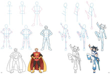 Load image into Gallery viewer, How to Draw Manga Heroes in Simple Steps
