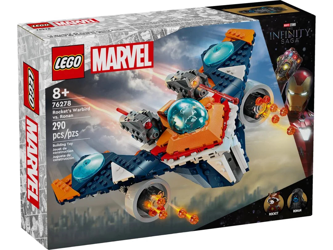 LEGO® Marvel 76278 Rocket's Warbird vs. Ronan (290 pieces