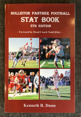 Holliston Panther Football Stat Book 5th Edition