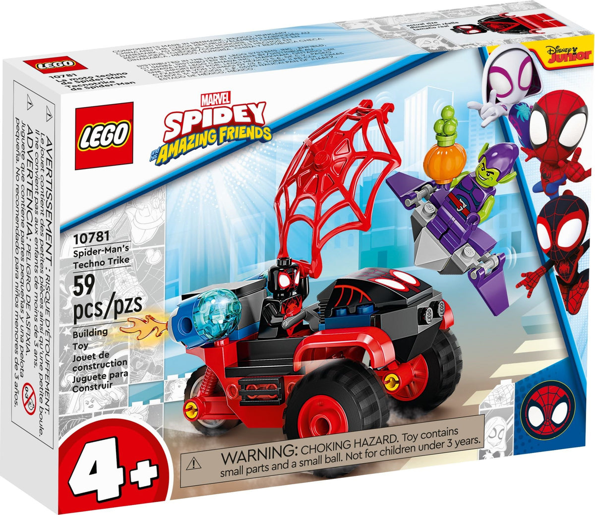 Lego spiderman best sale 4 años