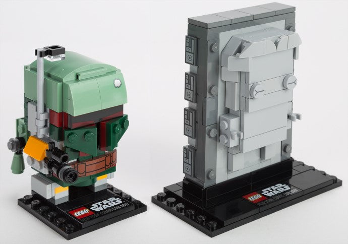 LEGO® BrickHeadz™ 41498 Star Wars™ Boba Fett and Han Solo in Carbonite –  AESOP'S FABLE