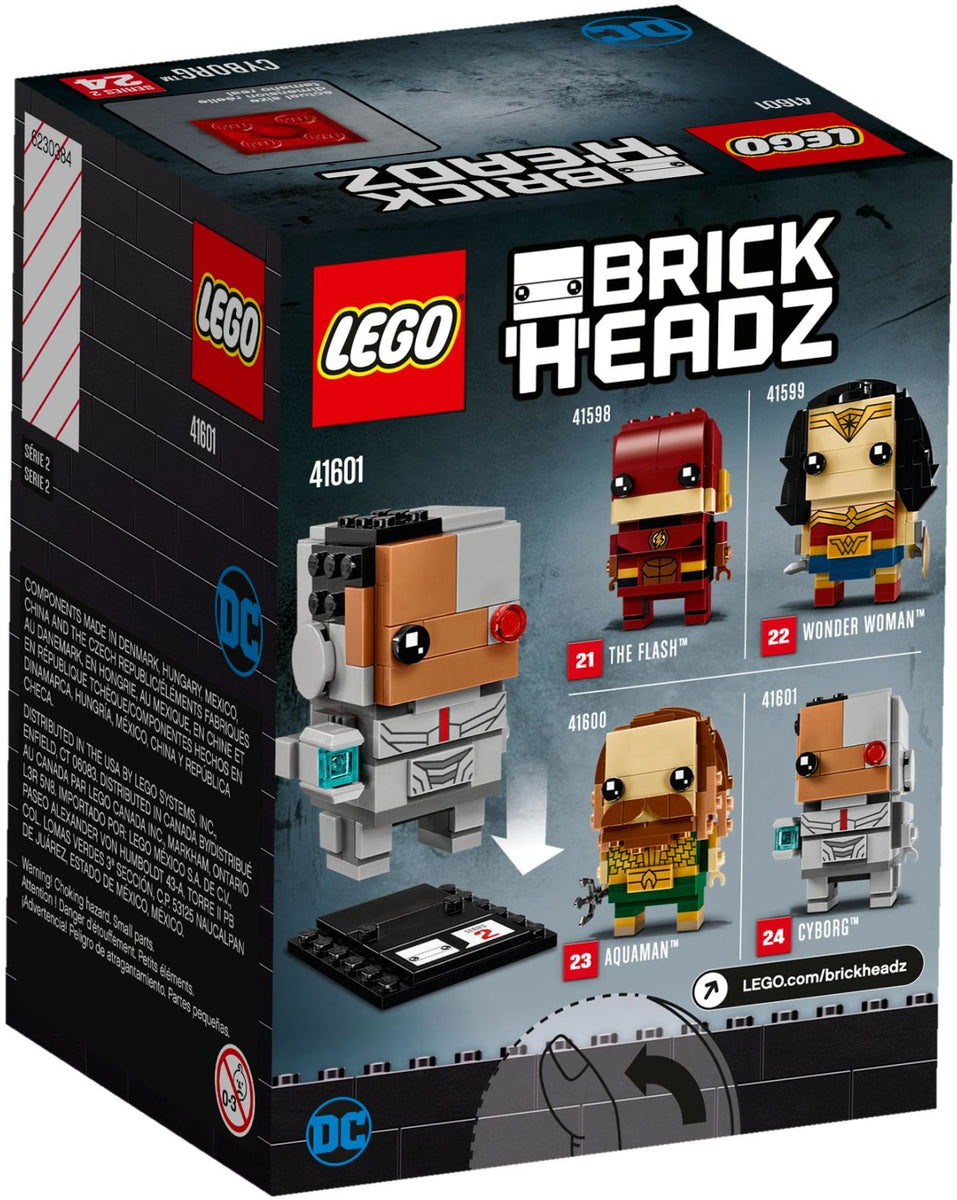 Lego cyborg brickheadz new arrivals