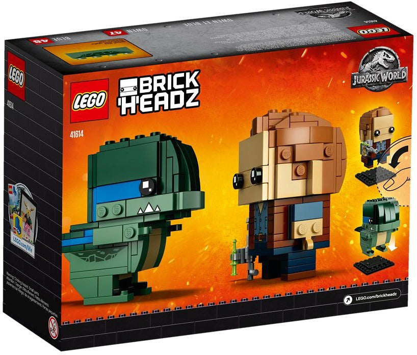 LEGO® BrickHeadz™ 41614 Jurassic Owen & Blue (234 pieces) – AESOP'S FABLE