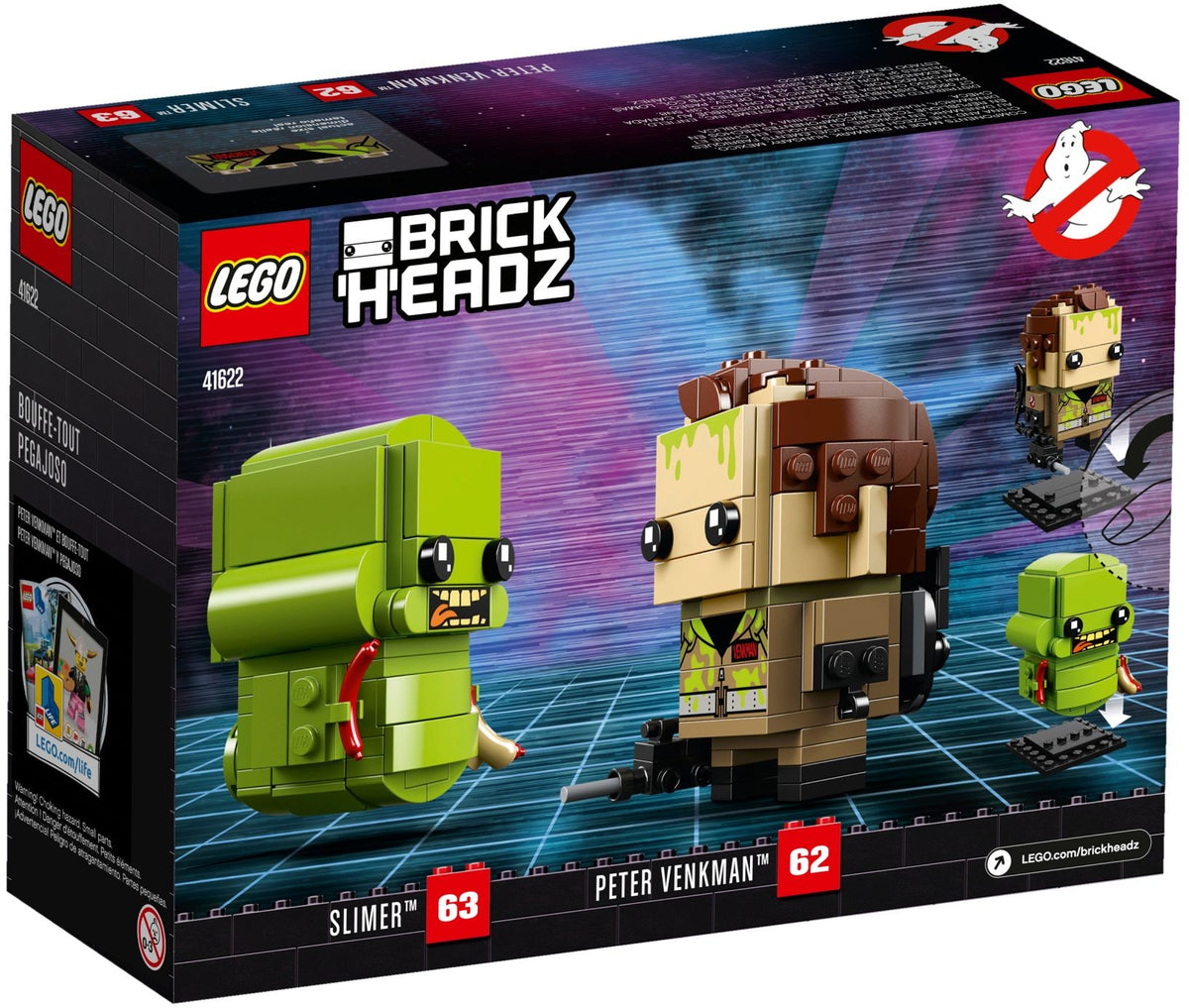 レマーレ　Ⅳ LEGO® BrickHeadz™ 41622 Ghostbusters Peter Venkman and Slimer (228