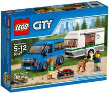 Load image into Gallery viewer, LEGO® CITY 60117 Van & Caravan (250 pieces)