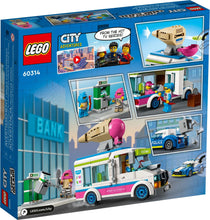 Load image into Gallery viewer, LEGO® CITY 60314 Ice Cream Truck Police Chase (317 pieces)