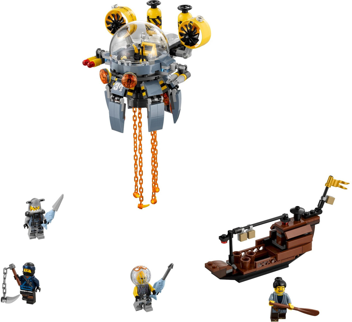 LEGO® Ninjago 70610 Flying Jelly Sub (341 pieces) – AESOP'S FABLE