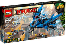 Load image into Gallery viewer, LEGO® Ninjago 70614 Lightning Jet (876 pieces)