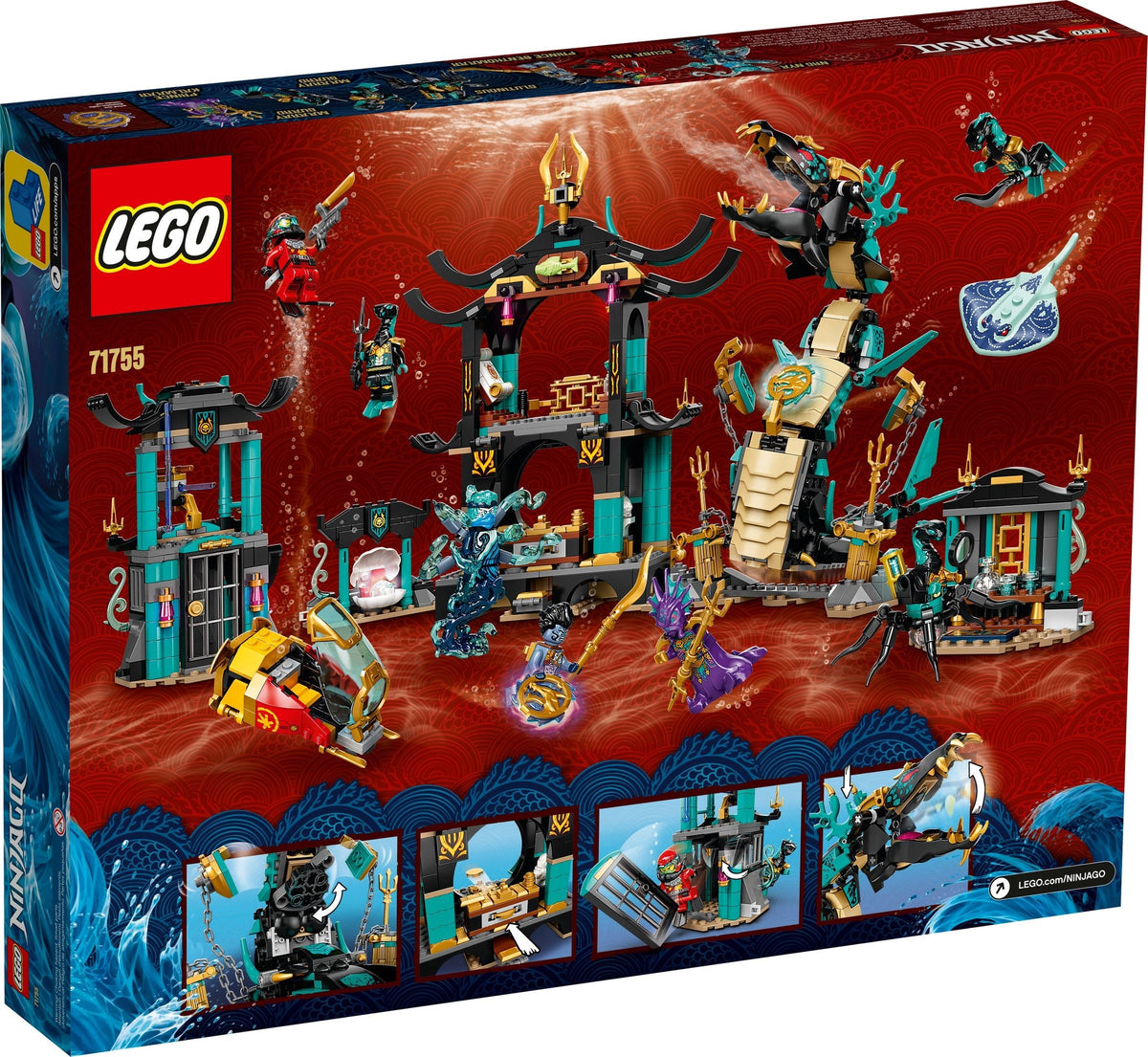 記章 LEGO® Ninjago 71755 Temple of the Endless Sea (1060 pieces