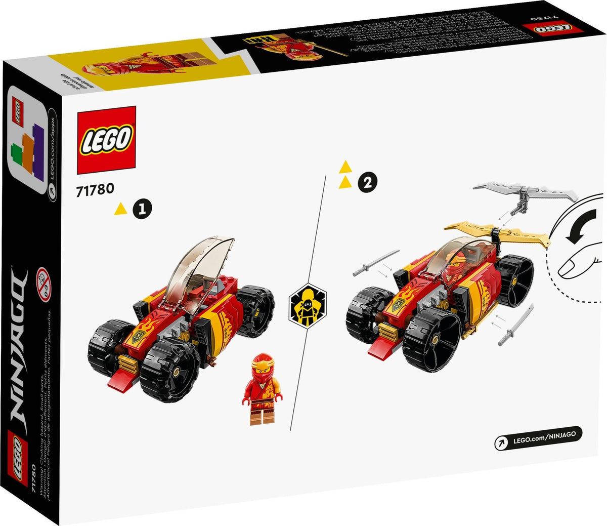 LEGO® Ninjago 71780 Kai's Ninja Race Car EVO (94 pieces) – AESOP'S
