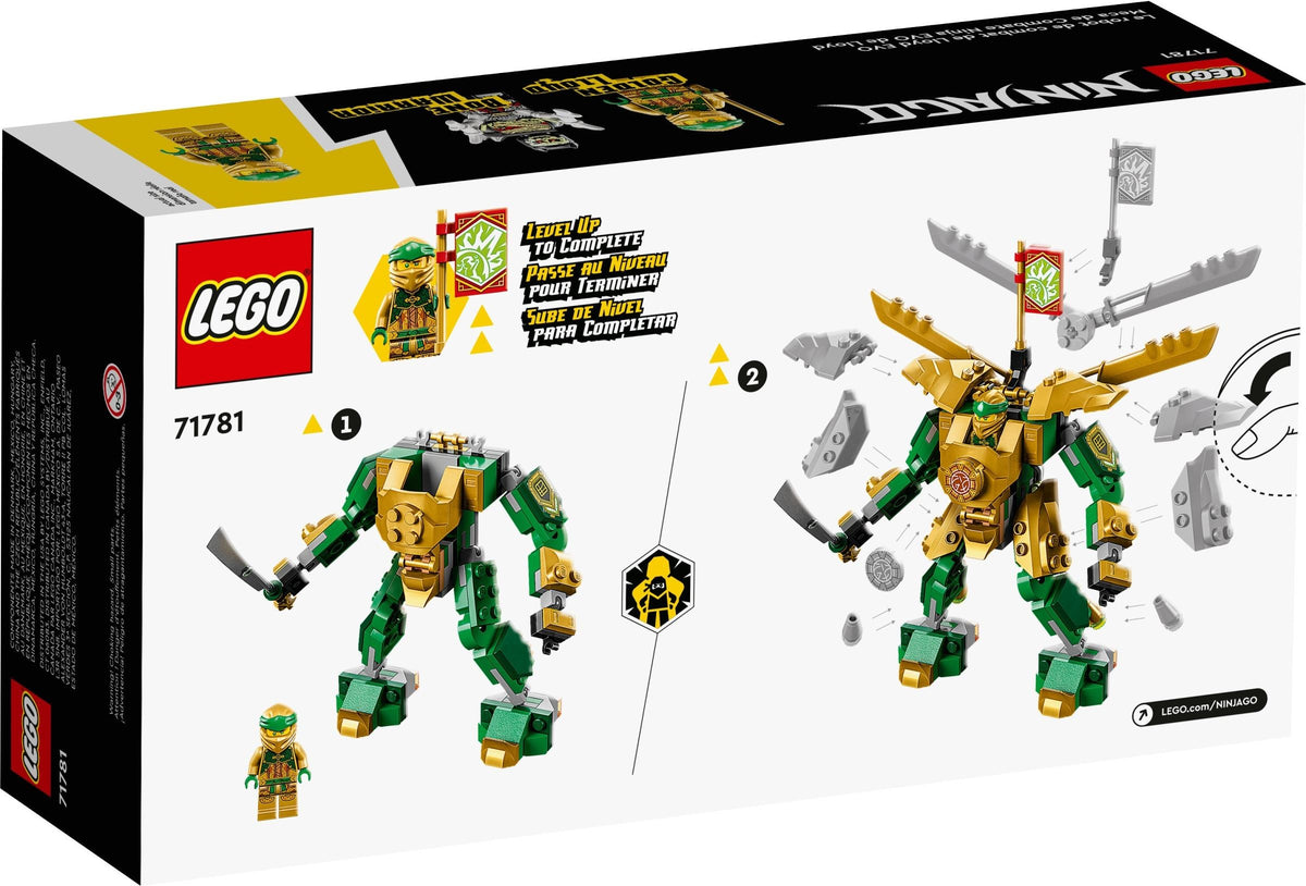トシ LEGO® Ninjago 71781 Lloyd's Mech Battle EVO (223 pieces) – AESOP'S