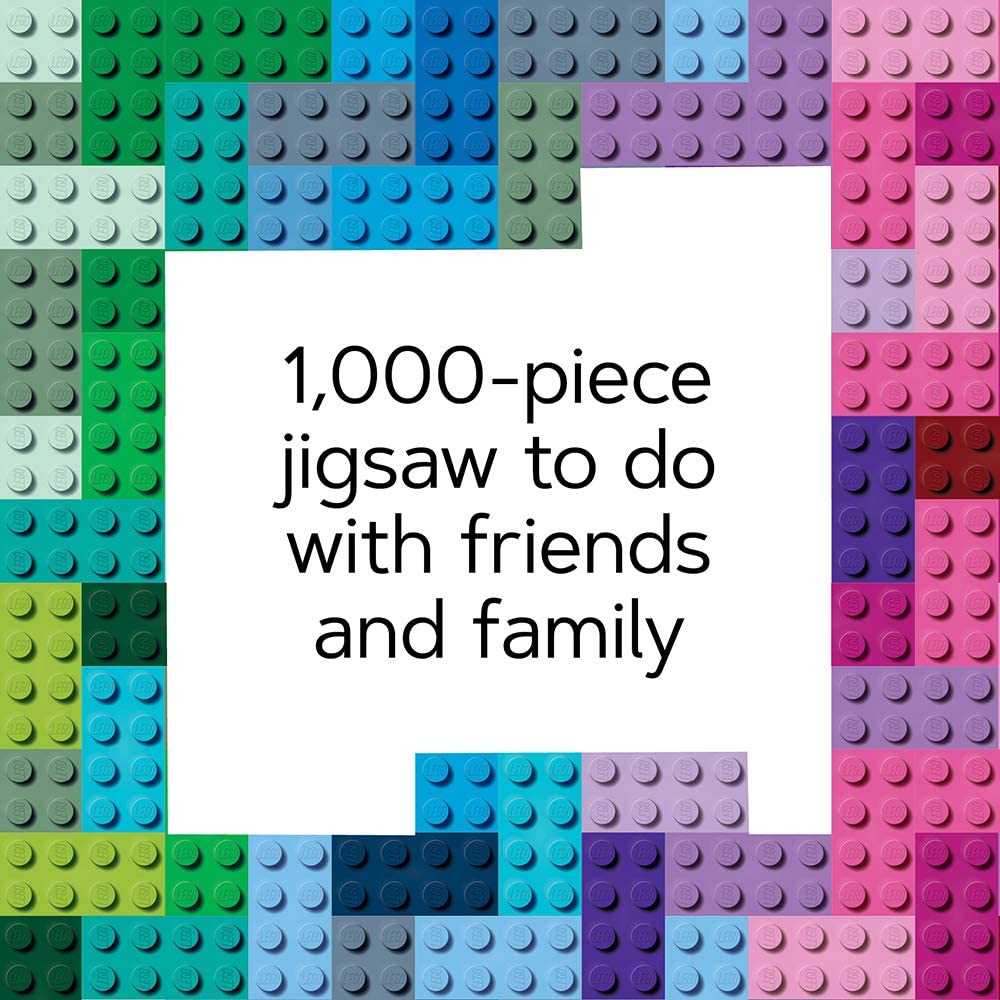LEGO® Rainbow Bricks Puzzle (1,000 pieces) – AESOP'S FABLE