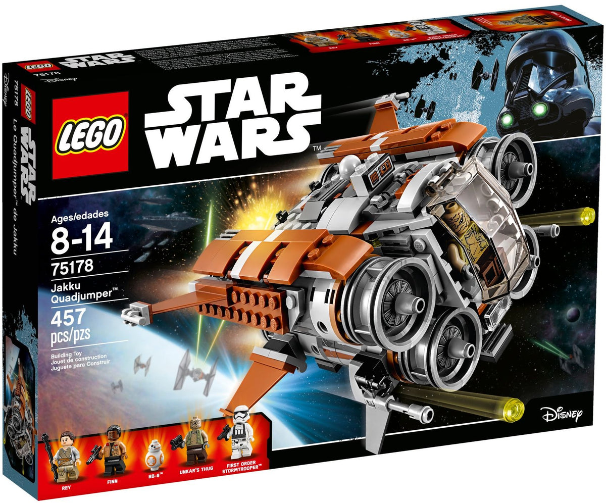 るー LEGO® Star Wars™ 75178 Jakku Quadjumper (457 pieces