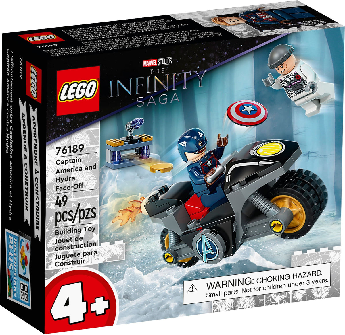 Black ルチルクオーツスフィア LEGO® Marvel Avengers 76189 Captain America & Hydra Face-Off (49