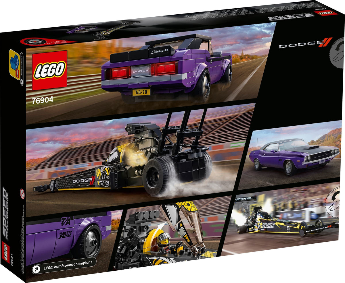 LEGO® Speed Champions 76904 Mopar Dodge//SRT Top Fuel Dragster and