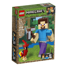 Load image into Gallery viewer, LEGO® Minecraft 21148 Steve BigFig with Parrot (159 pieces)