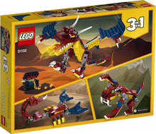 Load image into Gallery viewer, LEGO® Creator 31102 Fire Dragon (234 pieces)
