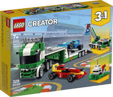 Load image into Gallery viewer, LEGO® Creator 31113 Race Car Transporter (328 pieces)