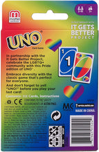Load image into Gallery viewer, UNO Card Game (PRIDE Edition)
