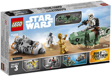 Load image into Gallery viewer, LEGO® Star Wars™ 75228 C-3PO Escape Pod vs. Dewback Microfighters (177 pieces)