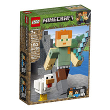 Load image into Gallery viewer, LEGO® Minecraft 21149 Alex BigFig with Chicken (160 pieces)