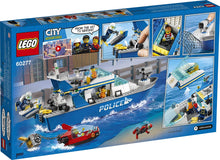 Load image into Gallery viewer, LEGO® CITY 60277 Police Patrol Boat (276 pieces)