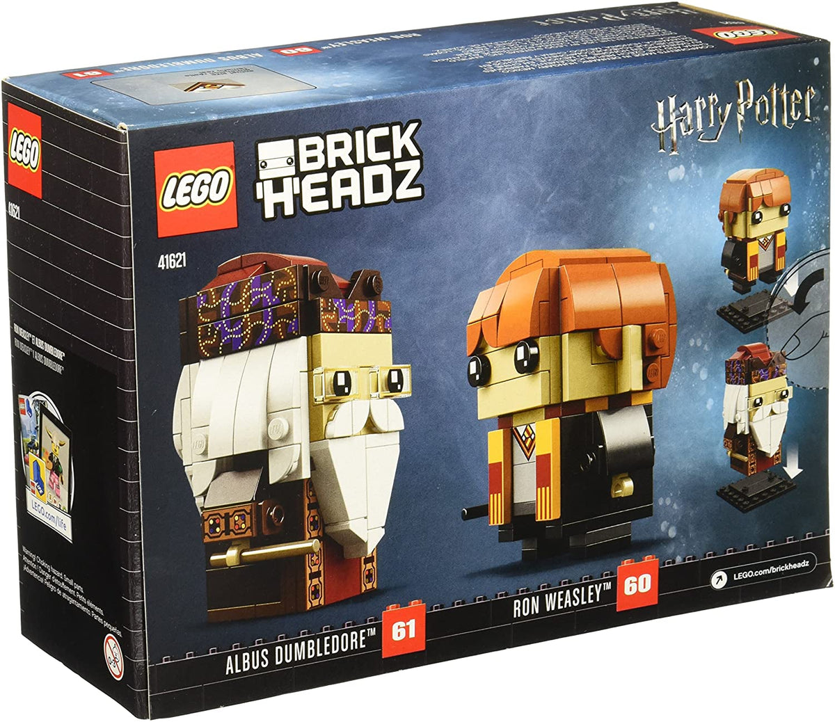 LEGO® BrickHeadz™ 41621 Harry Potter Ron Weasley & Albus