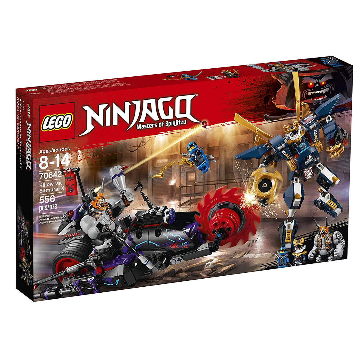 LEGO® Ninjago 70642 Killow vs. Samurai X ( 556 pieces) – AESOP'S FABLE