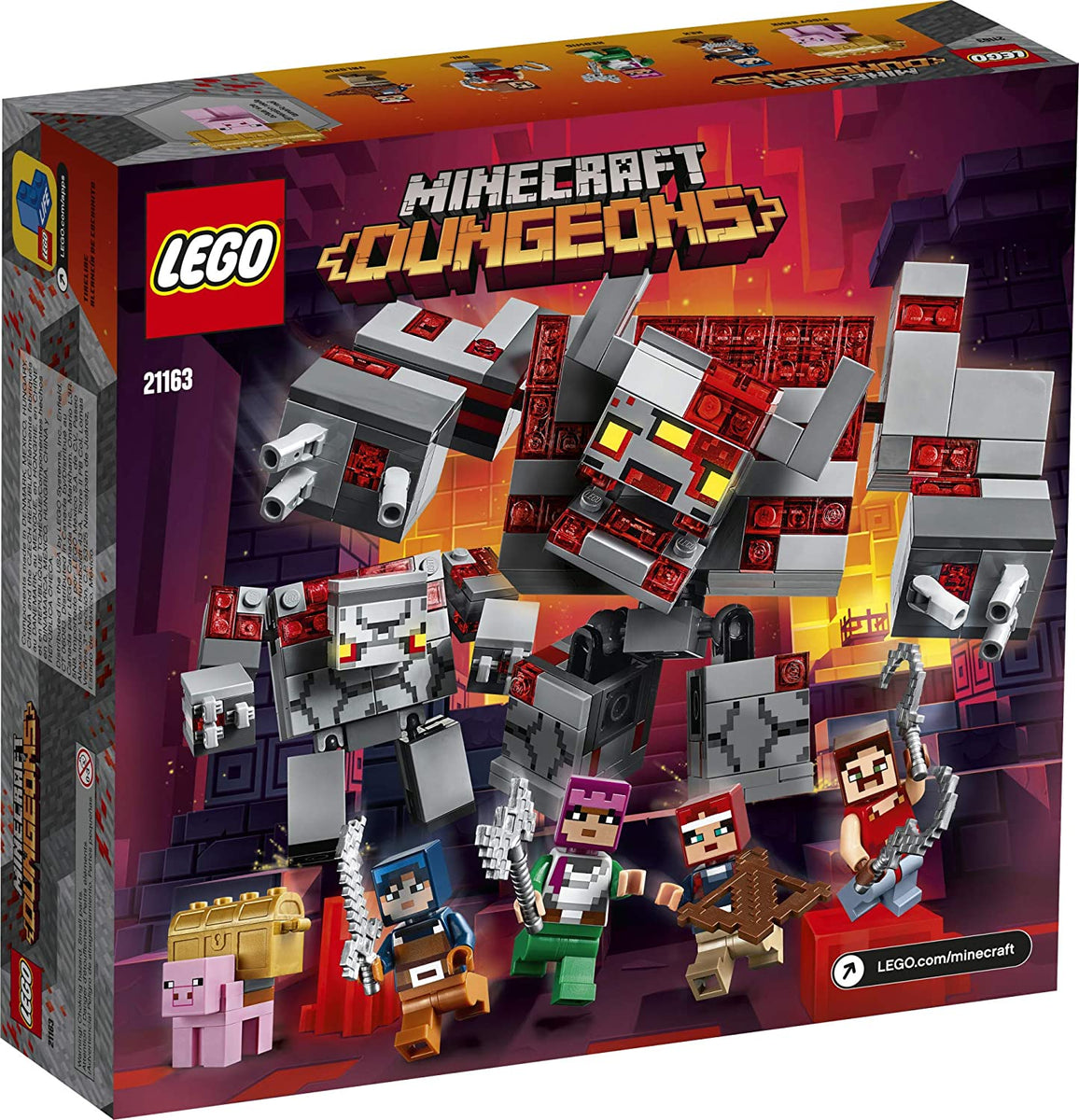 LEGO® Minecraft 21163 The Redstone Battle (504 pieces) – AESOP'S FABLE